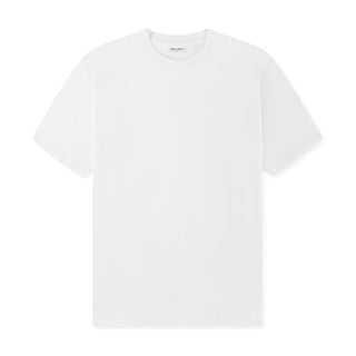 Muscle Fit Rich Cotton White T-Shirt