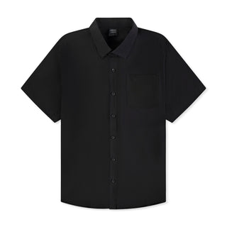 Mens Linen Shirt In Black