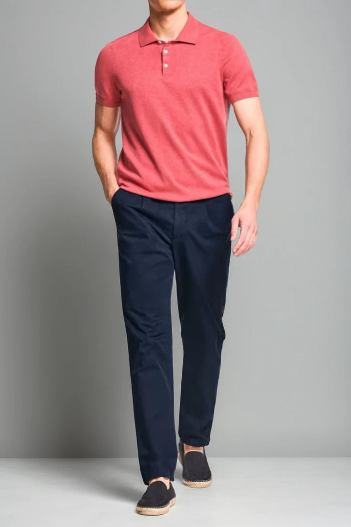 Men's Classic Navy Premium Chinos