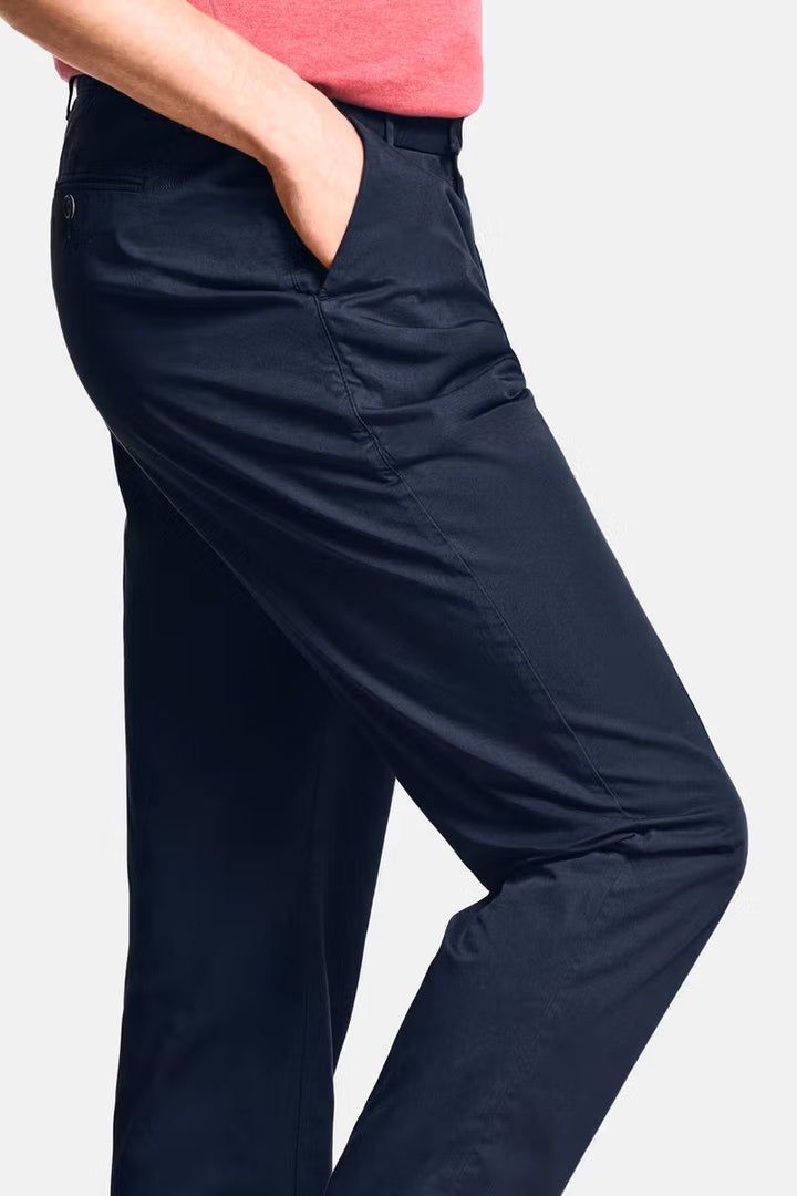 Klassische Premium-Chinos für Herren in Marineblau