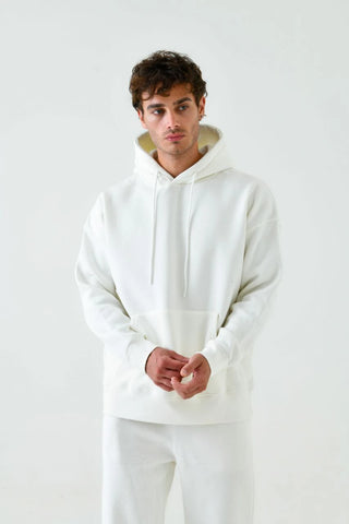 Men's Oversized Hoodie In White